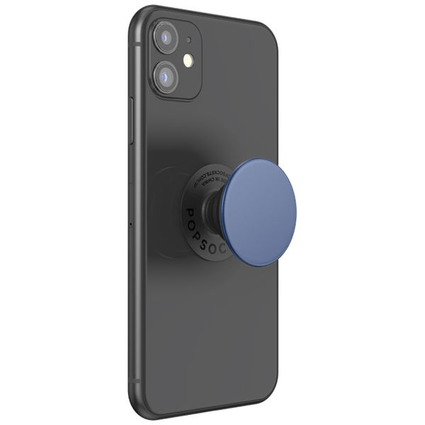 PopSockets - PopGrip - Aluminum Indigo Blue