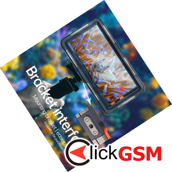 ShellBox - Diving Waterproof Professional Case - for Phones with max. 6.8, IPX8, 15m Deep + 1h Underwater Time - Black