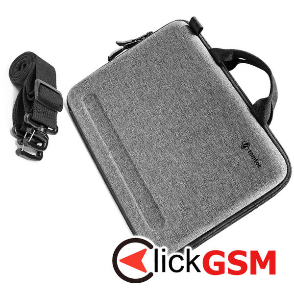 Tomtoc - FancyCase Laptop Shoulder Bag (A25F2G2) - for Macbook Pro 16″, iPad Pro 12.9″ - Gray