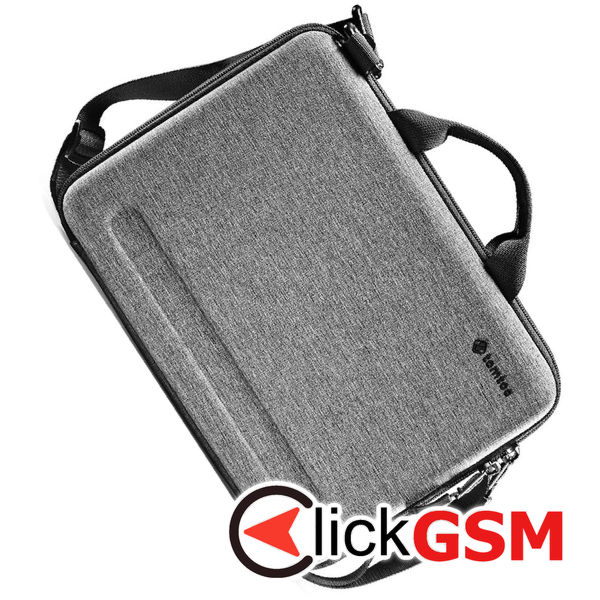 Tomtoc - FancyCase Laptop Shoulder Bag (A25F2G2) - for Macbook Pro 16″, iPad Pro 12.9″ - Gray