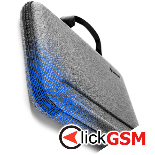 Tomtoc - FancyCase Laptop Shoulder Bag (A25F2G2) - for Macbook Pro 16″, iPad Pro 12.9″ - Gray