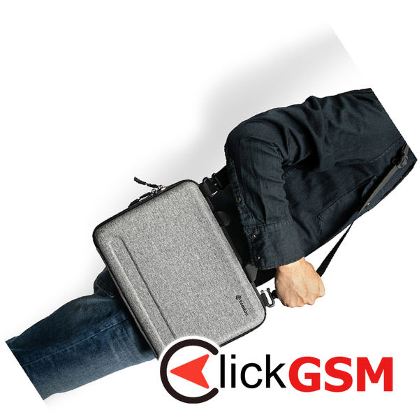 Tomtoc - FancyCase Laptop Shoulder Bag (A25F2G2) - for Macbook Pro 16″, iPad Pro 12.9″ - Gray