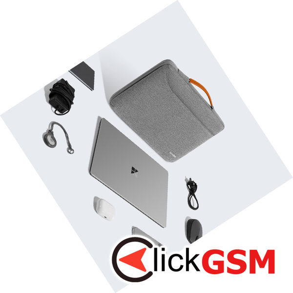 Tomtoc - Laptop Handbag (A22F2G2) - with Corner Armor, 360 Protection, 16″ - Gray