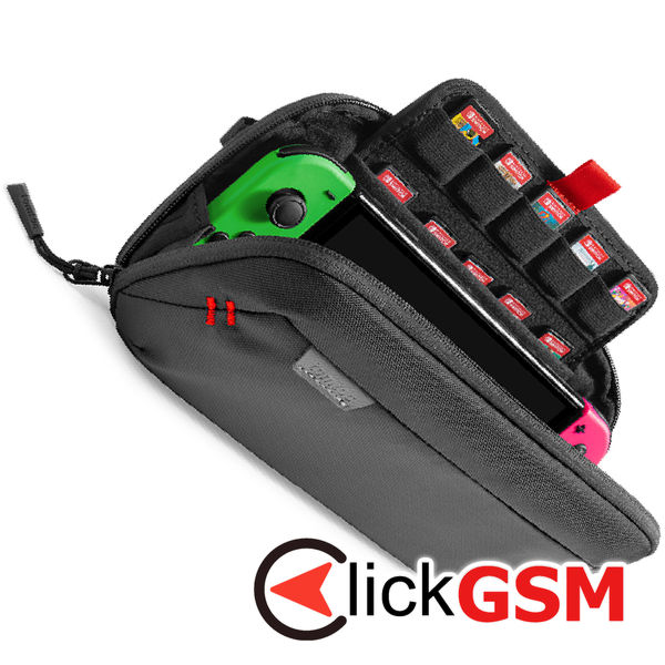 Tomtoc - Storage Bag (G44M1D1) - for Nintendo Switch / Nintendo Switch OLED / Lite - Black