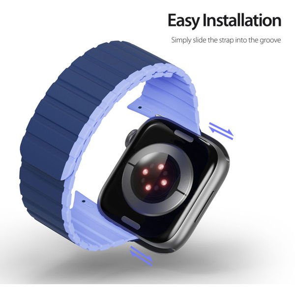 Dux Ducis - LD Series - Apple Watch 1/2/3/4/5/6/7/8/9/10/SE/SE 2 (38/40/41/42mm) - Black / Yellow