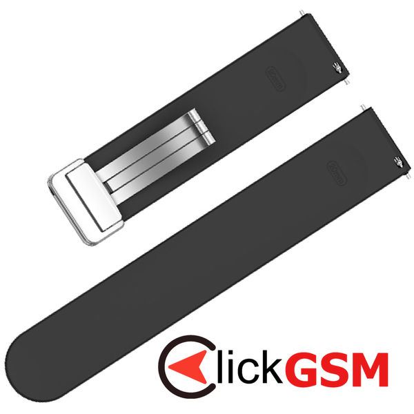 Techsuit - Watchband 20mm (W011) - Samsung Galaxy Watch 4/5/Active 2, Huawei Watch GT 3 (42mm)/GT 3 Pro (43mm) - Pink