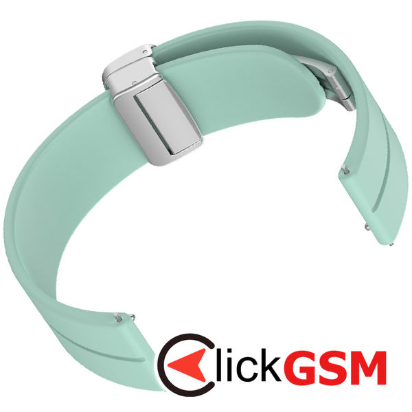 Techsuit - Watchband 20mm (W011) - Samsung Galaxy Watch 4/5/Active 2, Huawei Watch GT 3 (42mm)/GT 3 Pro (43mm) - Teal Green