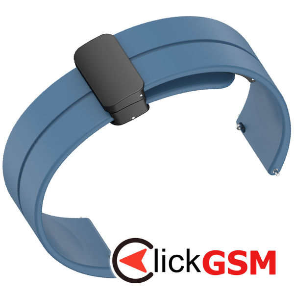 Techsuit - Watchband 22mm (W011) - Huawei Watch GT 2 (46mm)/GT 2 Pro/GT 3 Pro (46mm)/Ultimate, Xiaomi Watch S1 - Blue