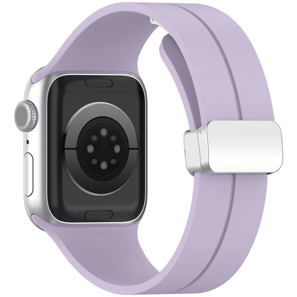 Techsuit - Watchband (W011) - Apple Watch 1/2/3/4/5/6/7/8/9/10/SE/SE 2 (38/40/41/42mm) - Purple