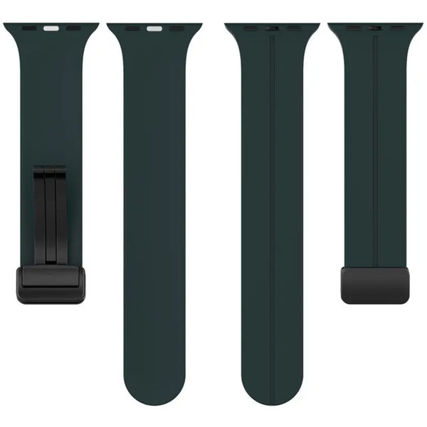 Techsuit - Watchband (W011) - Apple Watch 1/2/3/4/5/6/7/8/9/10/SE/SE 2/Ultra/Ultra 2 (42/44/45/46/49mm) - Teal Green