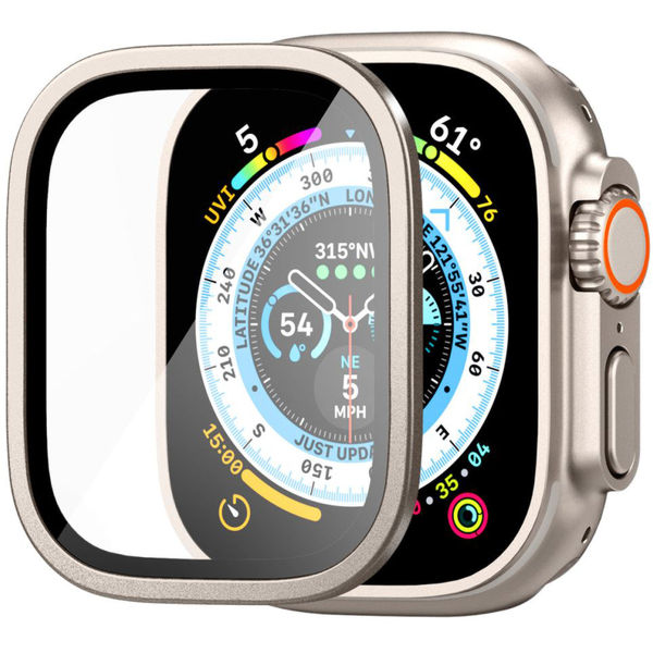 Spigen - Glas.tR Slim Pro - Apple Watch Ultra / Ultra 2 - Titanium