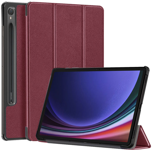Techsuit - FoldPro - Samsung Galaxy Tab S9 / S9 FE / S10 FE - Red