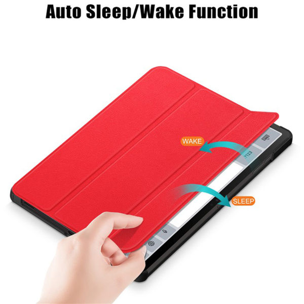 Techsuit - FoldPro - Samsung Galaxy Tab S9 / S9 FE / S10 FE - Red