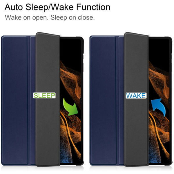 Techsuit - FoldPro - Samsung Galaxy Tab S8 Ultra - Blue