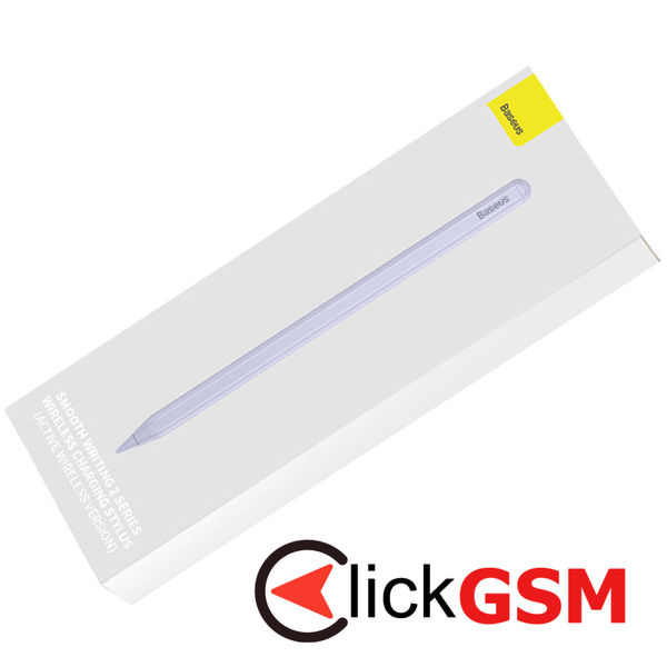 Baseus - Stylus Pen Smooth Writing 2 Series (SXBC060105) - Active, Capacitive, with Palm Rejection and Tilt Sensor - Purple