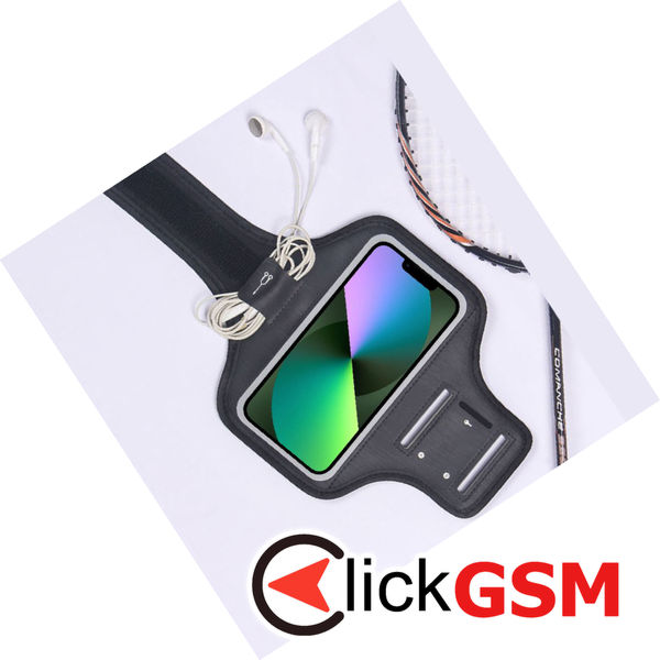 Techsuit - Sports Armband (TH20) - with Velcro, for Phones, max 6.8 - Pink