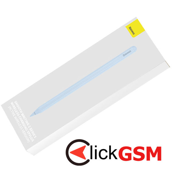 Baseus - Stylus Pen Smooth Writing 2 Series (SXBC060103) - Active, Capacitive, with Palm Rejection and Tilt Sensor - Blue