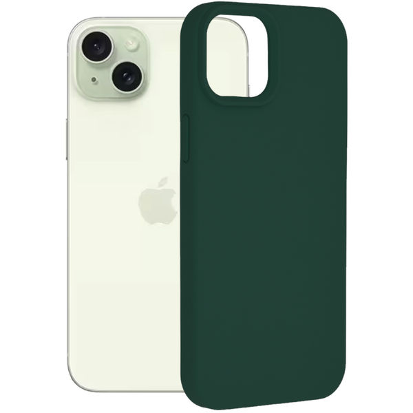 Techsuit - Soft Edge Silicone - iPhone 15 Plus - Dark Green