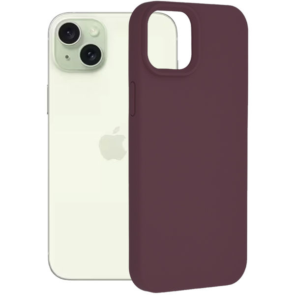 Techsuit - Soft Edge Silicone - iPhone 15 Plus - Plum Violet