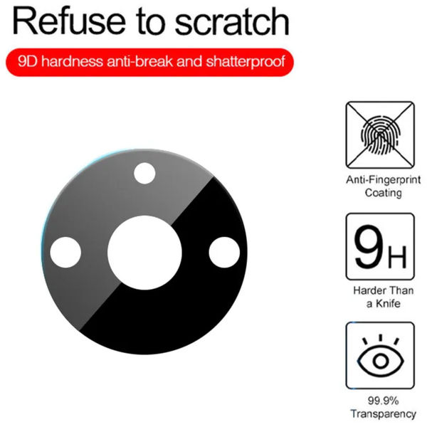 Techsuit - Full Camera Glass - Realme 11 Pro / 11 Pro+ - Black