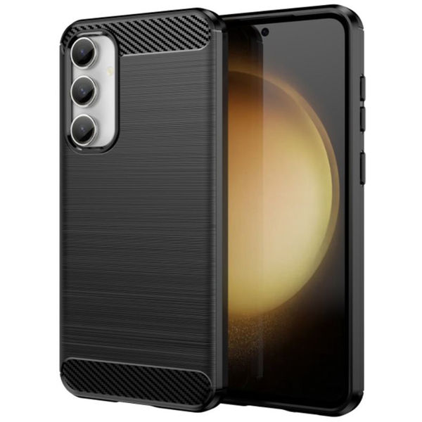 Techsuit - Carbon Silicone - Samsung Galaxy S23 FE - Black