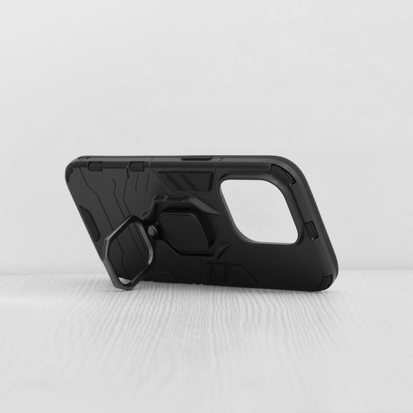 Techsuit - Silicone Shield - iPhone 15 Pro - Black