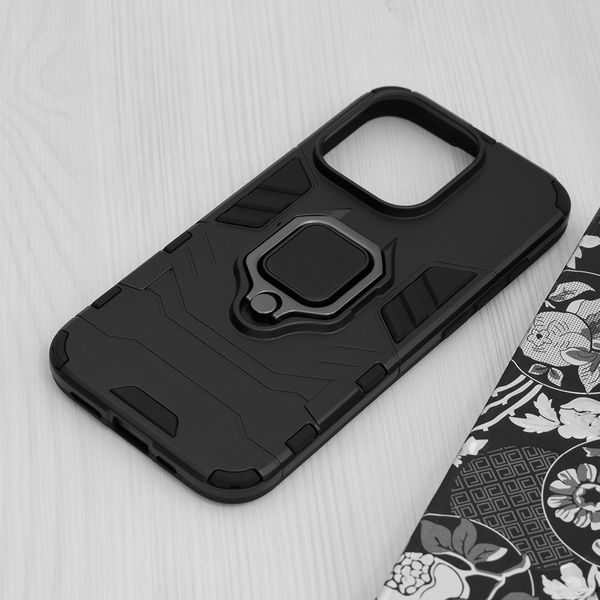 Techsuit - Silicone Shield - iPhone 15 Pro - Black
