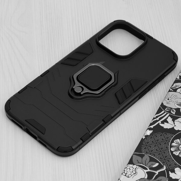 Techsuit - Silicone Shield - iPhone 15 Pro Max - Black