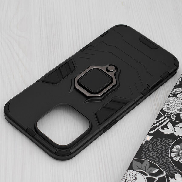 Techsuit - Silicone Shield - iPhone 15 Pro Max - Black