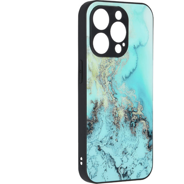 Techsuit - Glaze Series - iPhone 15 Pro Max - Blue Ocean