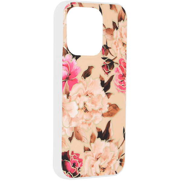 Techsuit - Marble Series - iPhone 15 Pro - Mary Berry Nude