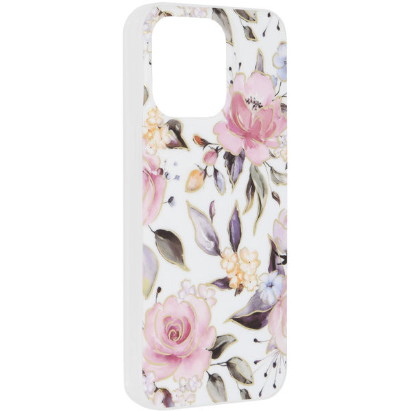 Techsuit - Marble Series - iPhone 15 Pro Max - Chloe White