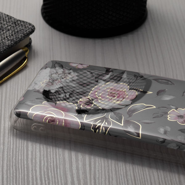 Techsuit - Marble Series - iPhone 15 Pro Max - Bloom of Ruth Gray
