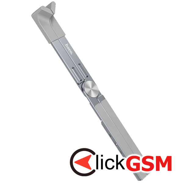 Hoco - Laptop Holder X Bystander (PH51) - Foldable, Adjustable, Aluminium Alloy, Silica Gel, max. 15.6 - Metal Gray