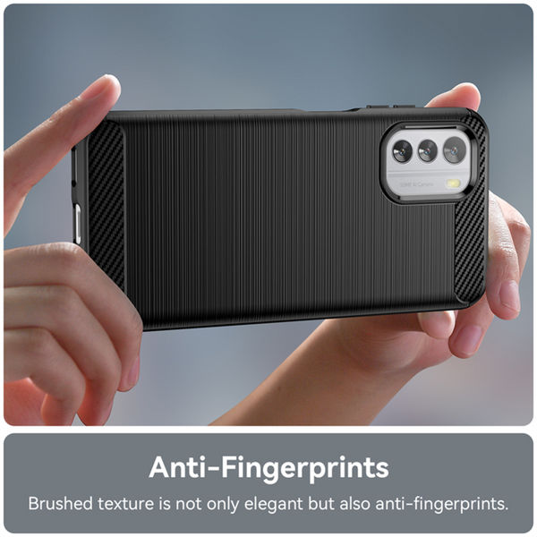 Techsuit - Carbon Silicone - Nokia G42 - Black