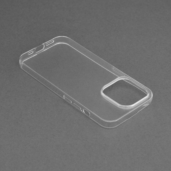 Techsuit - Clear Silicone - iPhone 15 Pro - Transparent