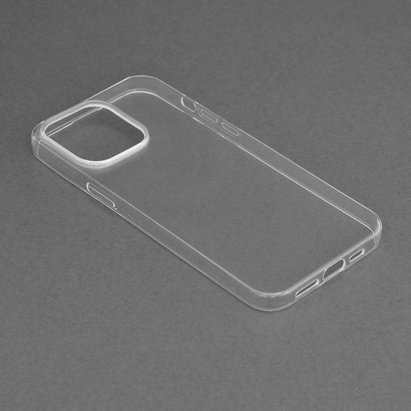 Techsuit - Clear Silicone - iPhone 15 Pro Max - Transparent