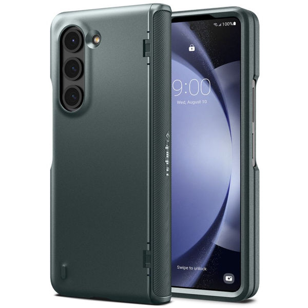 Spigen - Slim Armor Pro - Samsung Galaxy Z Fold5 - Abyss Green