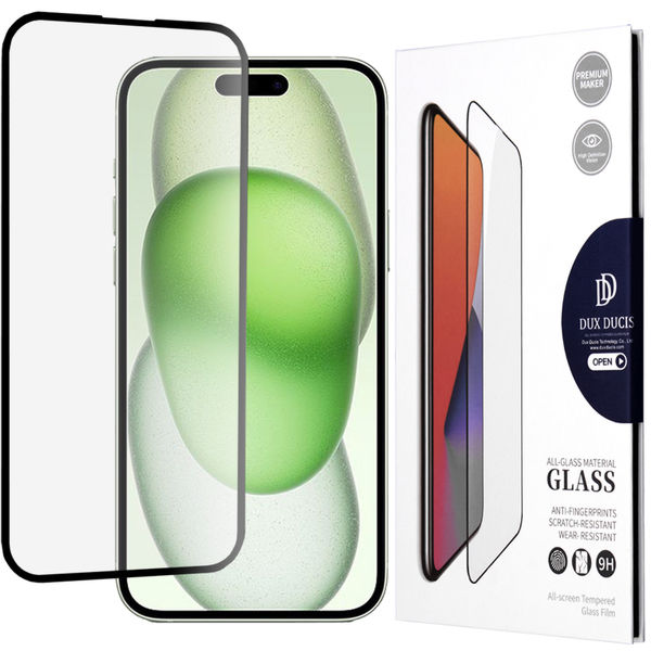 Dux Ducis - Tempered Glass - iPhone 15 Plus - Black