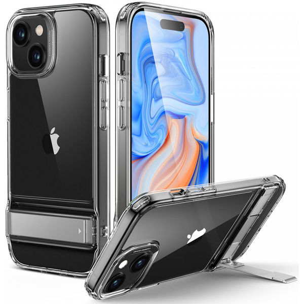 ESR - Air Shield Boost Kickstand - iPhone 15 Plus - Clear