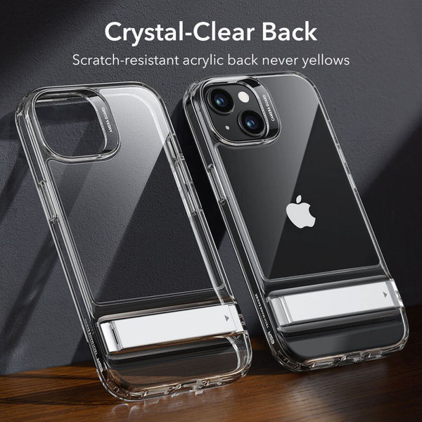 ESR - Air Shield Boost Kickstand - iPhone 15 Plus - Clear