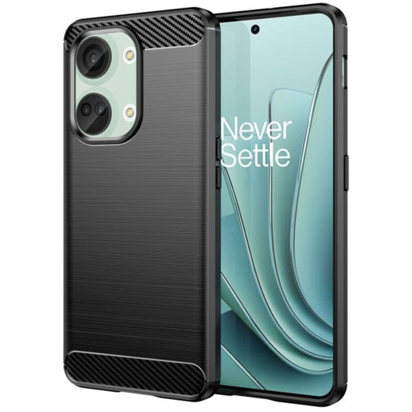 Techsuit - Carbon Silicone - OnePlus Nord 3 - Black