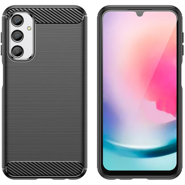 Techsuit - Carbon Silicone - Samsung Galaxy A05s - Black