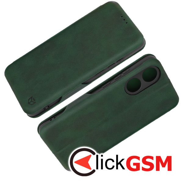 Techsuit - Safe Wallet Plus - Oppo A78 4G - Green