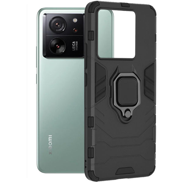 Techsuit - Silicone Shield - Xiaomi 13T / 13T Pro - Black