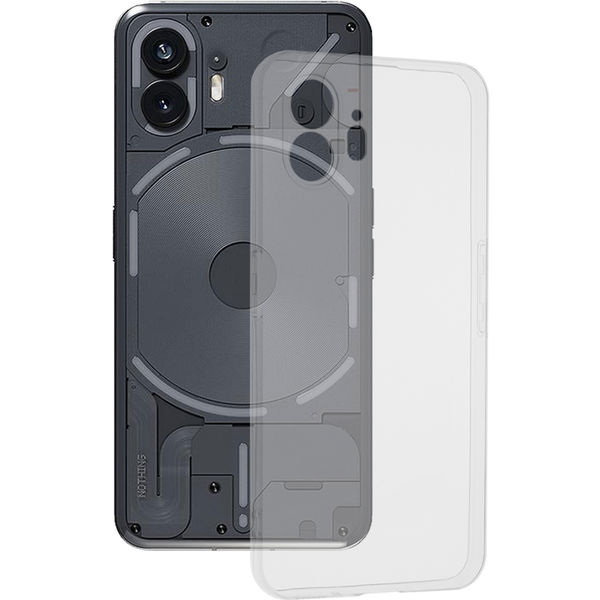 Techsuit - Clear Silicone - Nothing Phone (2) - Transparent