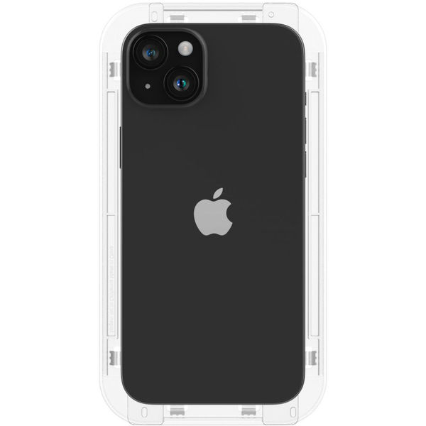 Spigen - Glas.tR EZ-FIT - iPhone 15 Plus - Black