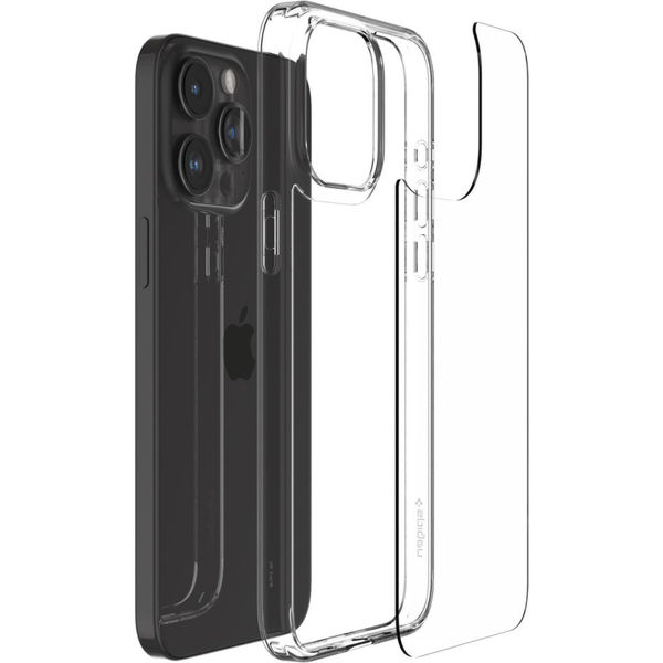 Spigen - Air Skin Hybrid - iPhone 15 Pro Max - Crystal Clear