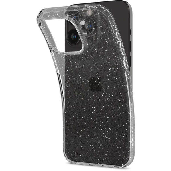 Spigen - Liquid Crystal Glitter - iPhone 15 Pro - Crystal Quartz