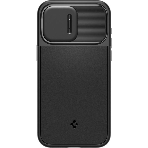 Spigen - Optik Armor - iPhone 15 Pro Max - Black